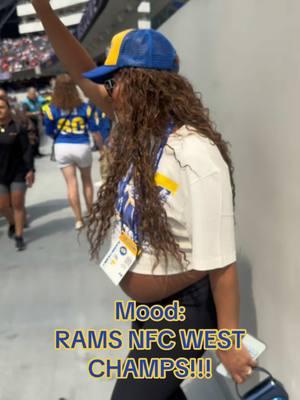 WHOS HOUSE?!? Lets go baby @Neville Gallimore #nflwife #nfcwestchamps #larams #laramsfans #nfl