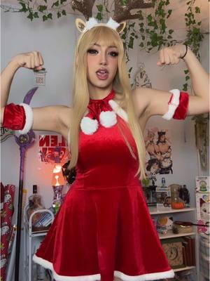 |0:15| MERRY (very late) CHRISTMAS 🎄 // IG: h.oney.milk please follow me there!!  #fyp #foryoupage #honeymilk #tiktokban #oc #raindeer #christmascosplay #occosplay #fyp #fakebody #wearingshorts #fyp 