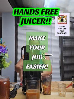 New Year is that you??!! Don't just choose the New Year to change, but you can use the New Year sales to catch the best things on sale!  I've had this juicer for about 8 months now and I love it! Minimal to no pulp, smooth and creamy juice!  Hands free, and can juice watermelon rinds and whole apples! No more tedious cutting!  Get this $169 machine today for just $79 with the additional Tiktok coupon or $99 without.  Ask me questions in the comments but if you're ready to snatch this up, I put the link in the video. 💃🏽💃🏽🍍🍉🍎🥝 Check out the playlist. Recipes and more coming.  #juicer #juicerecipes #juicecleanse #newyearnewme #yearendsale #juicing #juicingrecipes #freshjuice #coldpressedjuice #coldpress 