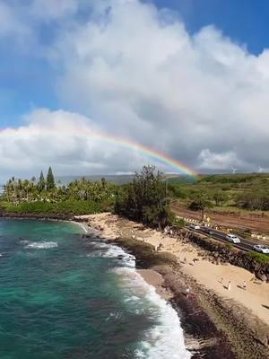 #arcoiris #rainbow #undertherainbow #rainbow🌈 #oahuhawaii #oah #rain #lluvia #cielo #mar #oceano #holas 