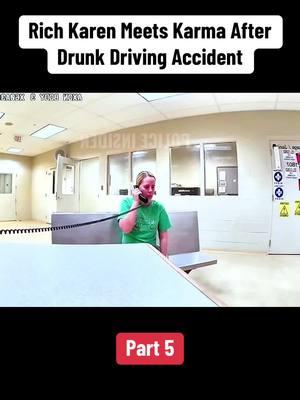 Rich Karen Meets Karma After Drunk Driving Accident. Part 5 #cops #crime #copsoftiktok #crimetok #policeofficer #bodycam #arrested #fyp #viralvideo #usa_tiktok 