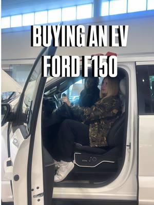 Shoutout Bill! TV in frunk had me ready to run my credit 🤜🏼🤛🏼 #forddealership #fordf150 #carsalesman 