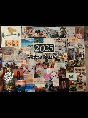 This is your sign to create your 2025 Vision Board before the year is over. Start manifesting the life you want!✨💕 #visionboard #2025visionboard #nuevavida #nothingchangesifnothingchanges #2025goals #startvlogging 