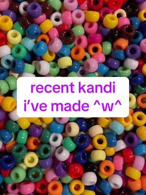 i got so many beads for christmas ahhhhhh !!!! the last two cuffs are my favorite :-) #kandi#kandicuff#scene#raversoftiktok#diyprojects#scenefashion 