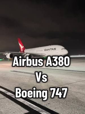 Airbus A380 vs Boeing 747 who got more fans #a380vsb747 #a380 #b747 #bigairplanes #airbusa380 #boeing747 #unitedstatesofamerica🇺🇸 #airplane #airportlife #airplanespotting #b747lovers #airbusa380lovers 