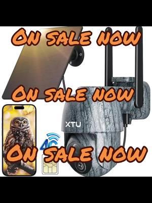 @XTUCAM [HOT SALE) $60.99. 4G LTE Cellular Solar-Powered Trail Camera with 2K Live Streaming Playback, Built-in SIM Card, Game Camera with IR & Color Night Vision Motion Activated, IP66 Waterproof, 360° Full View, Solar Panel (ZY-G9) 360 camera.          #xtu #xtucam #4GLTE #Cellular #trailcamera #GameCamera #NightVision #MotionActivated #Waterproof #trailcam #cam #camera #wildlife #wildlifeoftiktok #wildlifecamera #wildlifephotography  #TikTokShop #shop #shoptiktok #awsome #awsomeproduct #tiktokproduct #buynow #buy #buynow #buyit #tryit #foryoupage #fup #viral #viralvideo #tiktokshopvideo #tiktokshopcustomers #tiktokviral #PerfectGift #greatgift #buynow #buyit  #whitetaildeer #whitetail #deer #velvet #loosingvelvet #shedding #sheddingvelvet #whitetailbuck #buck #pet #foryou #foryoupage #foryoupageofficiall #foryourpage #fyp #fup #fy #tiktokviral #tiktokvideo #viral #America #viraltiktok #inasmalltown #smalltown #country #lookup  #wild #hunters #huntersoftiktok #wildlife #wildlifeoftiktok #PetsOfTikTok #deerhuntersoftiltok #deerhunters #deerhunter #deerhunt #deerhunting #cool #deer #workingascrape #scrape #buckscrape #deeroftiktok #deeroftiktok  #deertok #archery 