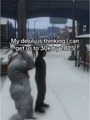 Definitely delulu #delulu #delusional #gta #gtayeti #viral #yeti 