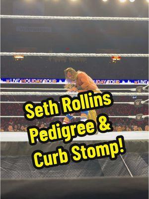 #sethrollins #chadgable #americanmade #finisher #pedigree #curbstomp #WWE #wweraw #wwechicago #houseshow #prowrestling #prowrestlingtiktok #wrestletok #wrestling #wrestlingtiktok #ringside #winner 