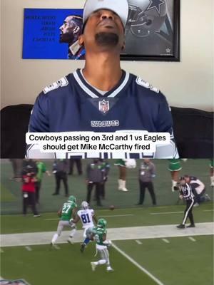 Cowboys passing on 3rd and 1 vs Eagles should get Mike McCarthy fired #dallascowboys #dallascowboyscheerleaders #dallascowboysfans #dallascowboysnation #cowboysoftiktok #cowboysfan #eagles #philadelphiaeagles #eaglesfootball #eaglesnation #flyeaglesfly #flyeaglesfly🦅 #nfl #nflfootball #nfltiktok #espn #letjaytryit #mikemccarthy 