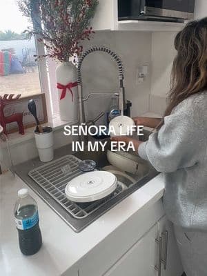 The new norm 😊 #goodmorning #family #dishes #washing #senoralife #senoraera #Love #parati #familia #fyp #foryou #cleaning #foryoupage 