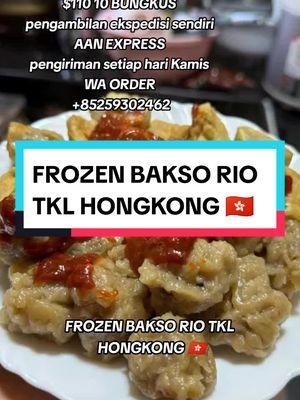 FROZEN BAKSO RIO TKL HONGKONG 🇭🇰 @BAKSO RIO & ES TELER @Bakso Rio #tklhongkong🇭🇰 #bakso #blitar #fyp 