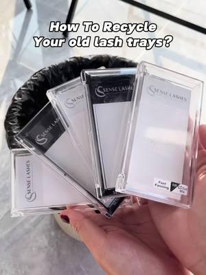 How To Recycle Your Old Lash Trays👉🏼👉🏼👉🏼Check those two methods, Very convenient for me😜😜😜 Shop on senselashes.com🛍️ . . . . . . #lashextention #lashtech #cashmerelashes #lashtech #megalshes #megavolumelashes #lashes #lashesextention #volumelashes #classiclashes #eyelashes #lashtech #eyelashesextention #wispylashes #premadelashfans #lashtips