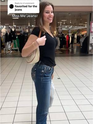 Replying to @❧ I love these jeans! I’m 5’9 and got the size 28 in 34 inch! They’re stretch tested and a girl at the mall complemented them!!! #fyp #TikTokShop #sale #giftinspo #forher #girls #jeans #missme #cute #outfitinspo #lowrise #bootcut #rosie #teengirls 