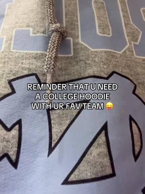 REAL #collegehoodie #ncaa #reminder 