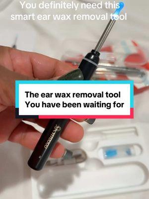 You have to see it cleaning your ear to know in real time how oddly satisfying it is as it also safely removes build up ear wax#earwax #earwaxremoval #earwaxremovaltool #earwaxremovalwithcamera #satisfyingvideo #mademyyear #viralearwaxremover #vitcocoearwaxremovalkit 