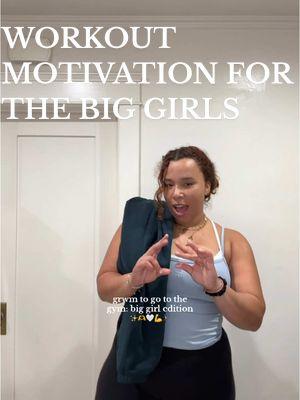 trying to give bigger girls non toxic workout motivation bcuz I never saw it online #movementismedicine #moveyourbody #allbodiesaregoodbodies  #workoutgirl #workoutinspo #workoutmotivation 