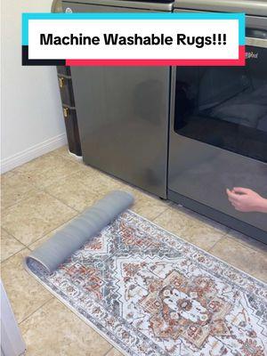 If you want a nice rug but are worried about it getting ruined, you can now literally wash your rug in a machine!!!#lifehacks #homeimprovementtips #washablerugs #tiktokshopfinds