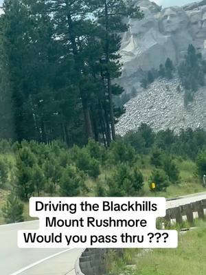 Blackhills #fyp #roadtrip #biker #travel #motocycle #truck #sightseeing #nature #historic #sightseeing #mountain #native #mountrushmore 