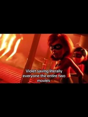 what would they do without her 😭😭#theincredibles #violetparr #pixar #fyp #incredibles 