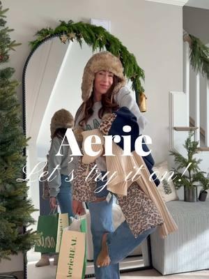 Huge @aerie Sale🫶💚  📌 Shop link in bio  #aeriehaul #aerierealpositivity #aeriereal #aerie #winterfashion #aerieoffline 