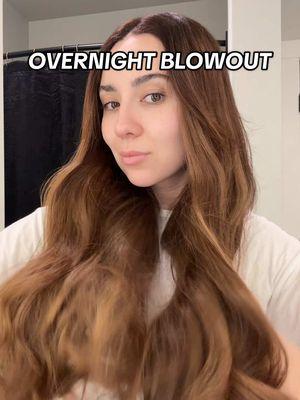 my new favorite life hack > 🫶 #OvernightCurls #OvernightHair #OvernightBlowout #Resultshair 