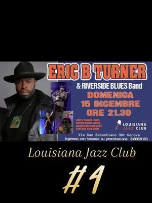 At #4 in our 2024 Countdown is the iconic blues standard "Sweet Home Chicago," first recorded by Robert Johnson in 1936. While many artists have put their unique spin on the song over the years, it became a cultural milestone when performed in the 1980s film *The Blues Brothers*.  Eric B. Turner's interpretation of this classic is truly one of a kind. His booming, guttural, and earthy vocal delivery elevates the song to new heights, resonating deeply with audiences across the globe. His rendition doesn't just perform the song; it channels the spirit of the blues, making it a powerful and memorable experience each time it's heard. LOUISIANA JAZZ CLUB RIVERSIDE BLUES BAND:  🎸DAVIDE SERINI (CHITARRA) 🎸MAURO SENATORE (BASSO) 🥁STEFANO ALPA (BATTERIA) Photograph: DaruMa Photo Videographer: Valerio Rossi #EricBTurner #2024countdown #sweethomechicago #robertjohnson #fypmusic #fypvideo #soulmusic  #songwriter #singersongwriter #TheBluesBrothers #bluesmusic #soulblues #bluesmusiclovers #mensstyle #hatlover #hats #musicformovies #musicforcommercials #musicpromo #bluesartist #Musiclicensing #musicfortv #lyricvideos #tabl3ventures #fedorahat 