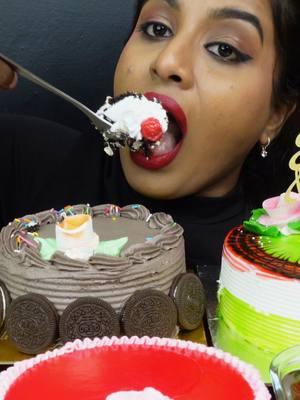 Ashifa ASMR Eating and Enjoying the New Year 2025 and Christmas Celebration  Huge Indian Sweets, Cakes and Desserts Eating video ❤️❤️ -  Rasgulla 🍲, Gulab jamun 🧆, Black Forest Gateau Chocolate Ice Cream Cake 🎂,  Chocolate Cake 🎂, Red velvet Cake 🍰, Strawberry Cheese jelly Cake 🧁, Mango ice cream cake 🥭, Bourbon biscuits , Nestle Munch Chocolate Bar , Nestle Kitkat Chocolate Bar , Pineapple ice cream cake 🍍, Strawberry ice cream cake 🍍 , Butterscotch Ice Cream Cake , Milk rice kheer 🥛, Kitkat 🍬,  Chocolate Truffle ice cream cake 🎂, Hershey’s chocolate Syrup , Milk Sweets 🥛 – ASMR Eating Mukbang Sounds Show Video with Eating Sounds  - Icecream cake and Indian Dessert Food challenge Youtube . . #rasgulla #gulabjamun #gulab #cake #caketok #cakeboss #chocolatecake #icecreamcake #icecream #asmrmukbang #mukbang #mukbangeatingshow #mukbangasmr #mukbangs #mukbangvideo #asmrsounds #asmrfood #asmreating #asmreatingsounds #foodtiktok #FoodTok #asmrtiktoks #foodtiktokfood #sweet #sweets #sexymodel #lips #redvelvet #velvetcake #blackforestcake #strawberry #strawberrycake #moussecake #chocolava #chocolavacake #vanillacake #icecream #icecreamcake #indianfood #eatingsounds #mukbangvideo #foodlove #eatingsound #eatingvideo #mukbangers #mukbangkorea #newtrend #newyear 