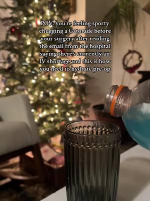 paging @Gatorade marketing team: y’all should really consider a timely ad of moms to be prepping for c sections with this stuff!! you can ofc call me I am available to pitch + star in campaign about how this drink goes beyond sports 💁🏻‍♀️ thx for your consideration xoxo #gatorade #ivshortages #sportygirl 
