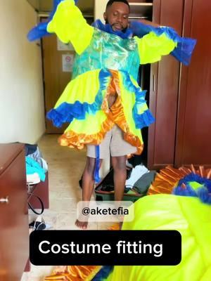 Fitting my carnival costume  #aketefia #carnival #carnivalcruise #akwaibomtiktokers #akwaibom #fyp #foryou #fun