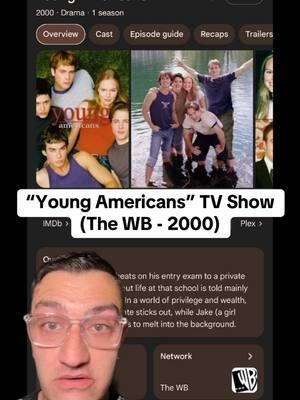 Replying to @JessicaLynn1225 thank you for the recommendation. I’m definitely going to start watching “Young Americans” today. The cast looks amazing and I watched a little trailer for it and I think I’m definitely going to like it. Have you ever seen this show?? If so, what did you think about it?? #tvshow #tvshows #thewb #thecw #throwback #youngamericans #2000s #2000sthrowback #recap #rewatch 