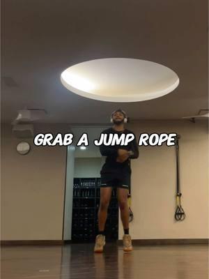 Cardio Doesn't have to be boring - Grab A Rope #jumprope #cardio #lockedinmemo #workout #nyc #lockedin #trainer #gym