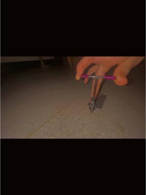 This one took a while to edit. #fingerscooter #fingerscoot #fingerboard 