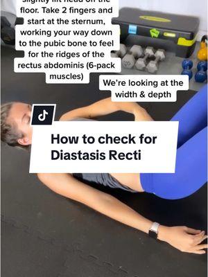 Here’s how to check for Diastasis Recti postpartum! Let me know if you want a video showing exercises to help strengthen the core that won’t make Diastasis worse  #diastasisrecti #diastasisrectiexercises #diastasisrectirecovery #absafterbaby #postpartumbody #postpartumworkout #vibrantmamawellness 