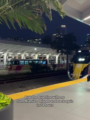 Travel with me on @gobrightline  #brightline #train #travel #traveltiktok #traveltok #florida #life #gobrightline #southflorida #orlando #traveltips #florida #floridalife #premium 