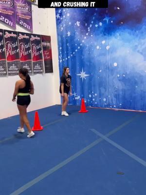 She said it’s been a month, but watch this #tyflipzz #tumbling #tumblewithpurpose #acrobatics #cheerleading #tyflipzzworld #gymnastics #reels__tiktok 