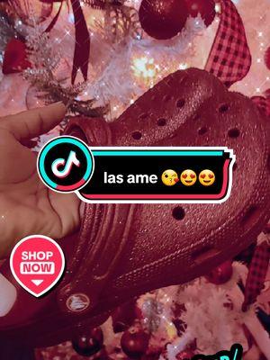 Crocs Glitter shoes las amee  😍😍pide las tuya aqui en el carrito naranja🥰🥰 #fyp #tiktokshopholiday #desireetp #navidad #tiktokshopholidaydeals #tiktokshopping #endyear2024 #glitter #glittercrocs #zapatos  #happynewyear #compraentiktok  #usa #women #mujeres #latinas #holidays #dondelasconseguiste  #tiktokshopendofyeardeals #crocs #crocs4life #crocsglitter #shoes #tiktokshopholidaydeals 