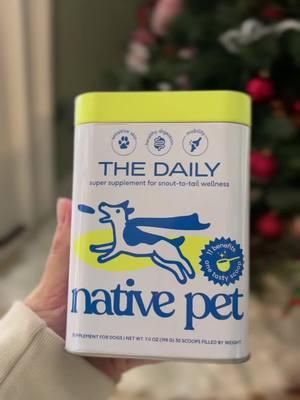 He loved his pawpy mail! Specifically there is energy in here and that first day he has zoomies multiple times that day 😂! He really loved it though #nativepet #yak #beaglepitbull #pitbull #beagle #thedaily #dogsupplement 