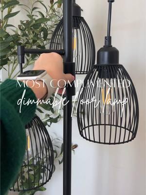 My most complimented lamp is back in stock in black! Click the link below before it sells out again! #floorlamp #floorlamps #lamp #lamps #light #lights #lighting #dimmable #dimmablelamp #modern #modernhome #modernhomedecor #industrial #industrialdesign #farmhouse #farmhouseliving #farmhousedecor #restoration #edison #edisonbulb #tts #TikTokShop #tiktokshopping #tiktokshopfinds #fyp 