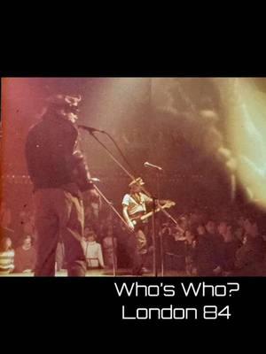 Who’s Who?  playing at the Virgin Records, Hippodrome gig in London in the 80s. Some Affair Los Angeles pics too.  #ekt #ulteriormotives