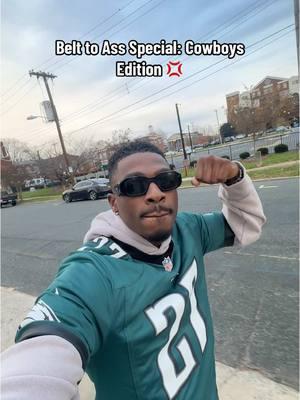 I love when the Eagles make it “personal” and whoop the Cowboys. #philadelphiaeagles #dallascowboys #eaglesvscowboys #clayloveisblind 