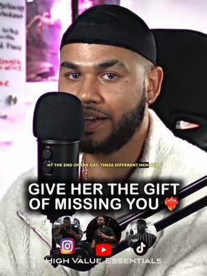 GIVE HER THE GIFT OF MISSING YOU! #dating #dating101 #datingadvice #mensdatingtips #datingadviceformen #attraction #seduction #fyp #fy #viral