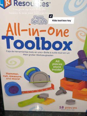 @Learning Resources All-in-one Toolbox 🧰  #kidstoolbox #buildingtoys #learningresourcetoys 