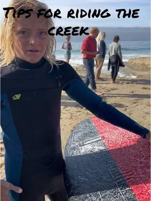 Helpful tips for catching a creek wave #skimboarding #california #creek #waves #river #creek #surf