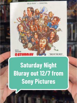 Saturday Night will be available on bluray from @Sony Pictures 1/7! #movietok #moviecommunity #filmtok #bluraycollection #physicalmedia 