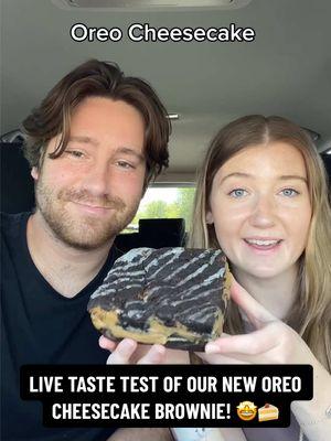 Let’s DIVE INTO our brand new Oreo Cheesecake Flavor! 🤩🍰 Oreo. Cheesecake. Brownie. Can it get any better?! 🔥 #buckeyebrownies #brownies #blondies #delicious #oreo #tastetest #dessert #desserttiktok #Foodie #foods #gourmet #indulge #happiness @Breanna Brooks 