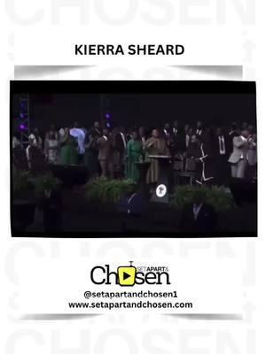 C’mon 🗣👏🏾 @kierrasheard  #gospelmusic #gospelsingers #setapartandchosen 