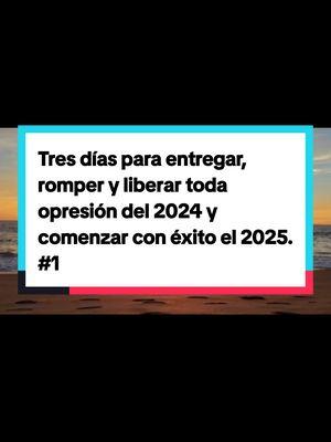 Tres días para entregar, romper y liberar toda opresión del 2024 y  comenzar con éxito el 2025. #1  #evangeliodehoy #evangelio #reflexion #lecturadeldia  #santoevangelio #Católicos  #catolico  #misericordia #catolica #catholic #iglesia #jeimssalbert #ordencisterciense #viral #palabradevida #divinamisericordia #catolicosoy #invitación #compartiresvivir #fyp #parati #foryou #fypシ #viral  #tiktok #sagradocoracaodejesus #sagradocorazondejesus #jesusenticonfio #corazondejesus #enticonfio #bibliasagrada #dioshablahoy #sanjudas #sanjuditas #sanjudastadeo #adviento 