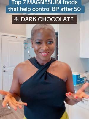 MAGNESIUM IS A POWERHOUSE for your blood pressure, heart health, and overall health. You must increase your magnesium-intake to achieve healthy blood pressure. In this magnesium series, we’ll explore the top magnesium-rich foods. It’s okay to supplement with a magnesium supplement if you are not getting enough magnesium from foods. Get my favorite magnesium supplement at www.nicolineambe.com/shop Indulge in dark chocolate guilt-free! Its magnesium and flavonoids help relax blood vessels and support healthy blood pressure. ➡️ Learn about more surprising foods in my book: nicolineambe.com/books #DarkChocolate #MagnesiumBoost #HeartFriendlyTreat #BloodPressureTips #HealthyIndulgence #LowerMyBloodPressure 