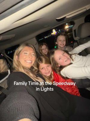 A fun little Christmas thing to do with right in our backyard! #speedwayinlights #christmaslights #girlcousins #familytimeisthebesttime #youngmom #christmastraditions #bristolmotorspeedway #bigfamilylife #niecelove #cousingoals 