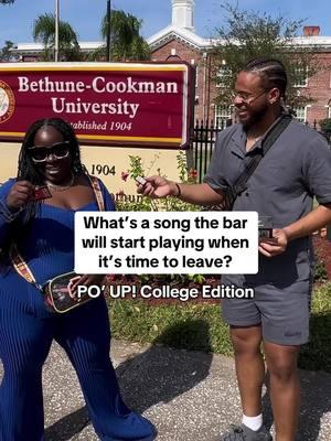 What’s a song that the bar would start playing when it’s time to leave a college party? @AYYOTK stumped with Bethune Cookman grad with this question from the “Just Sang” category of PO’ UP! Card Game: College Edition What would you add? Comment below! #poupcards #singasong #bcu #bethunecookman #daytona #classof2013 #duvalcounty #fl 